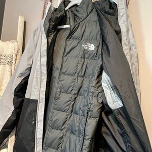 The North Face Mountain Triclimate Hooded Jacket Men’s 2 piece w/down jacket
